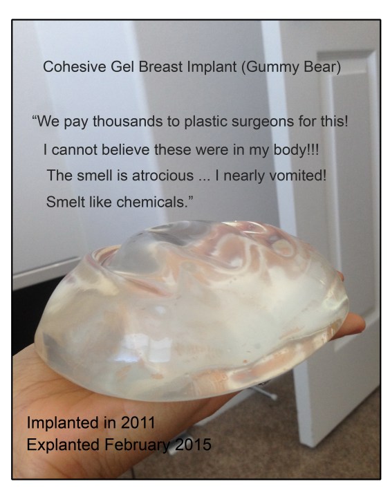 Cohesive Gel Atrocious Smell