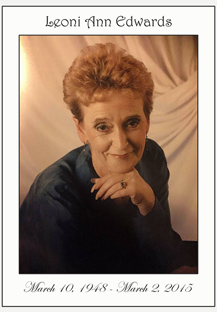 Leoni Ann Edwards for Memorial rs