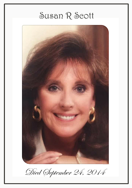Susan R Scott death date