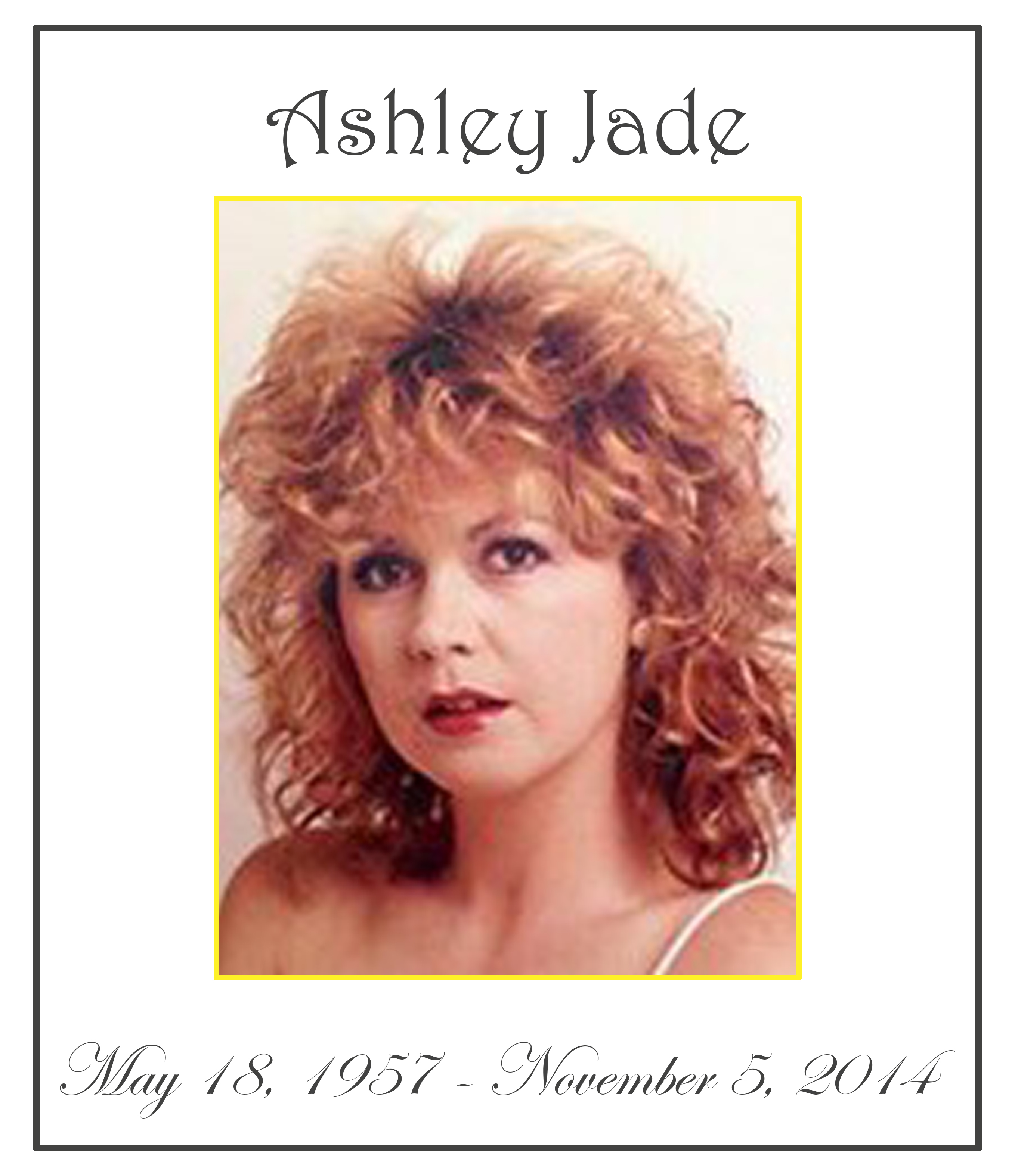 Ashley Jade Memorial 2018 stroke