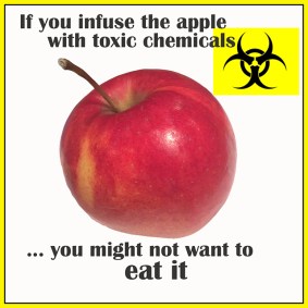Infuse apple w chemicals rs